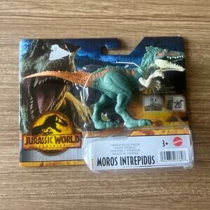 Jurassic World Dominion Moros Intrepidus Pack Action Figure NEW In Hand 2022